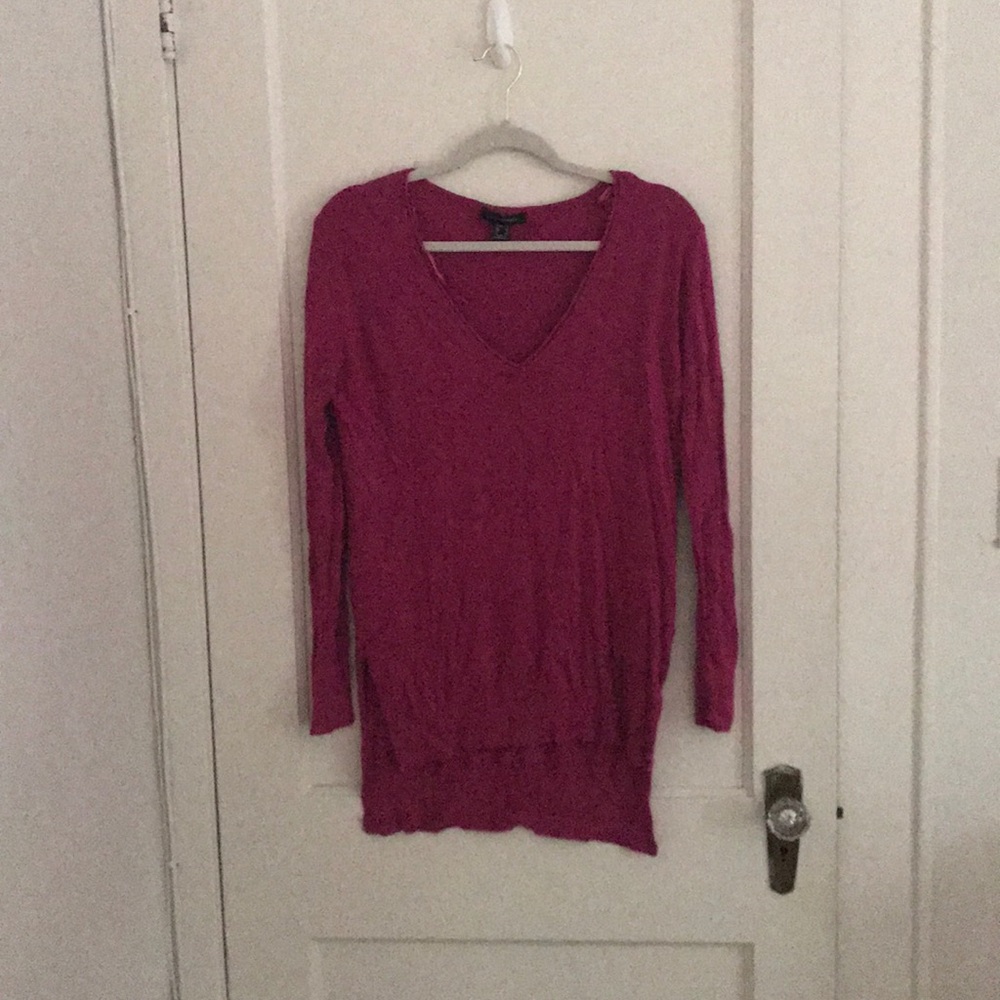 Pink V Neck sweater